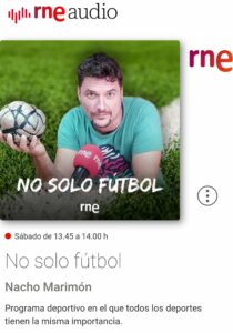 Si no pudiste escuchar ayer el programa de Radio Nacional de España, aquí lo tienes 👇…