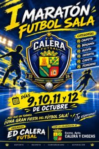 Maratón Calera 2026 Nuestros 3 equipos participantes (Prebenjamín…